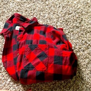 Buffalo plaid button up